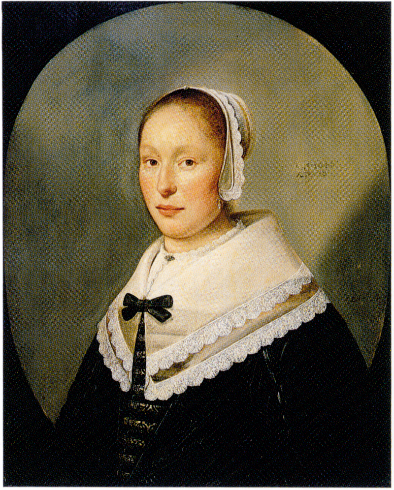 Pieter de Putter, Portrait of a woman. Cape town, Michaelis Collection
