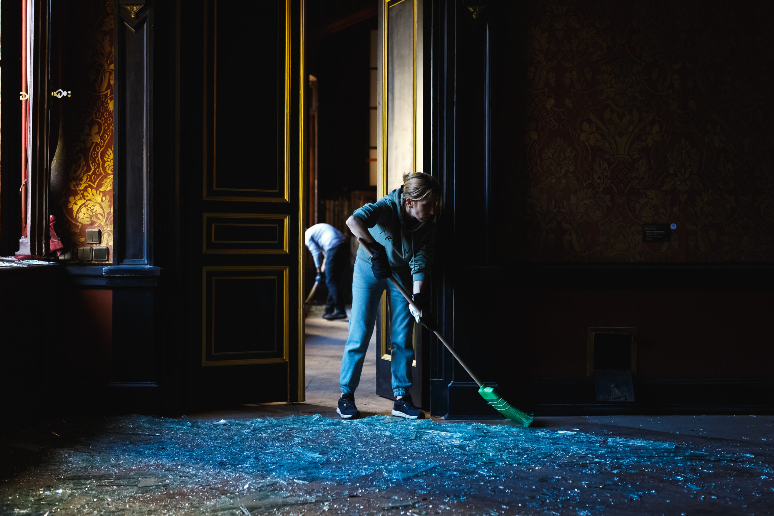 Fig. 2. After the missile attack on 10 October 2022 Photo: Yurii Stefanyak