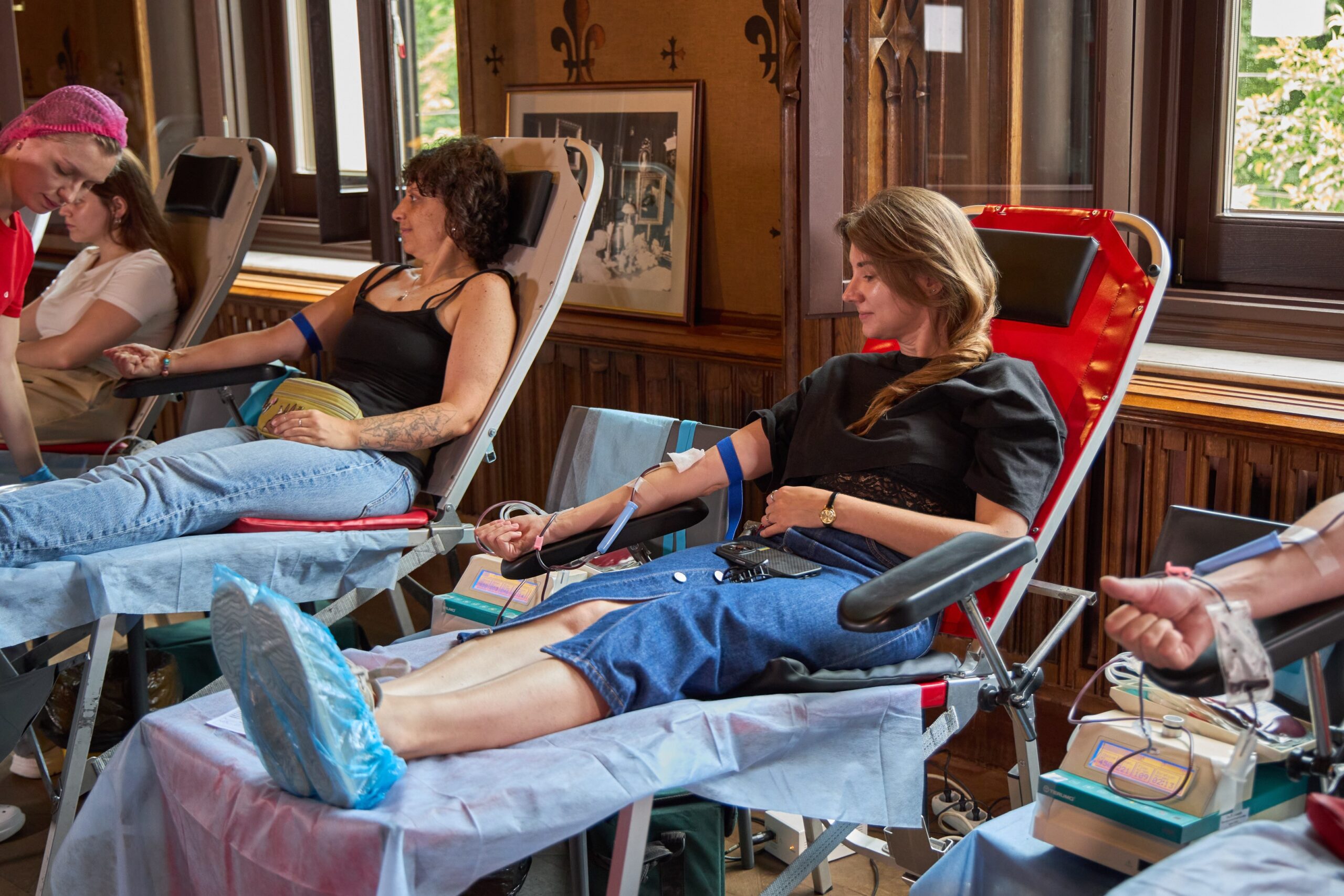 Fig. 4. Blood Donation Day at the Khanenko Museum, July 2025 Photo: Ada Khrol