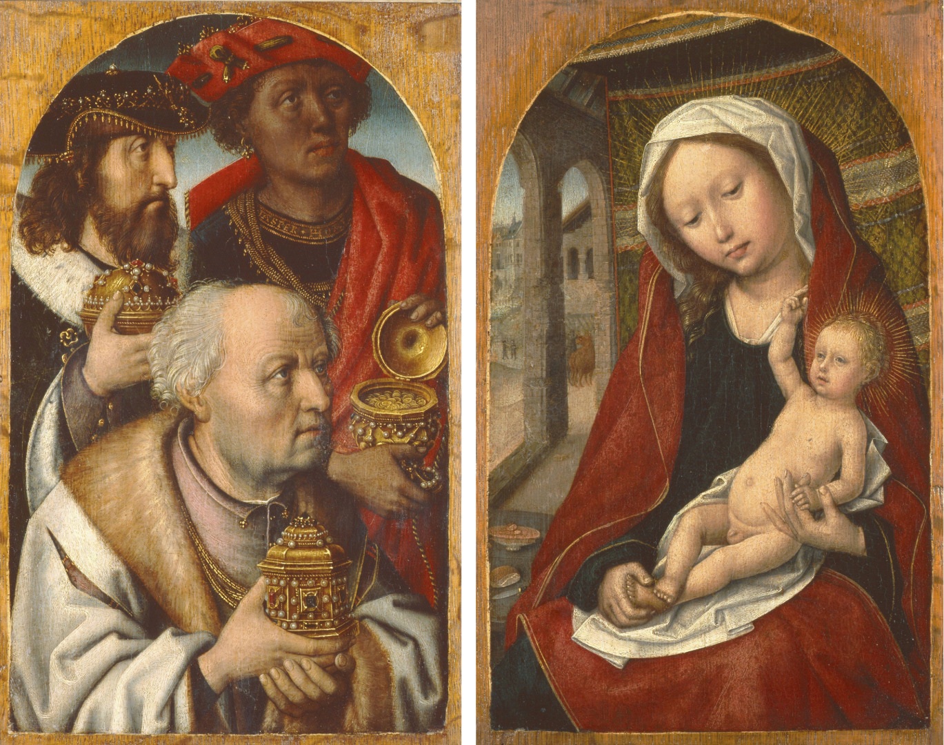 Fig. 8. Master of the Khanenko Adoration, Adoration of the Magi, ca. 1490 The Bohdan and Varvara Khanenko National Museum of Arts, Kyiv