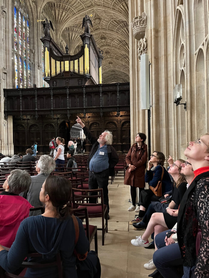 HNA 2024 visit to King’s College Chapel, Cambridge