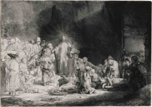 Rembrandt van Rijn (1606-1669), Christ Preaching ('The Hundred Guilder Print'), ca. 1648Rembrandt House Museum, Amsterdam