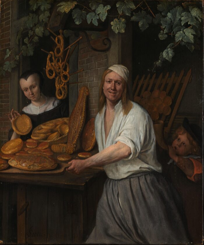 Jan Steen (1626-1679), Baker Couple Arent Oostwaard and Catharina Keizerswaard, 1658Rijksmuseum, Amsterdam