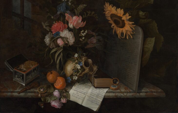 Maria van Oosterwijck (1630-1693), Vanitas Still Life, ca. 1675Rijksmuseum, Amsterdam