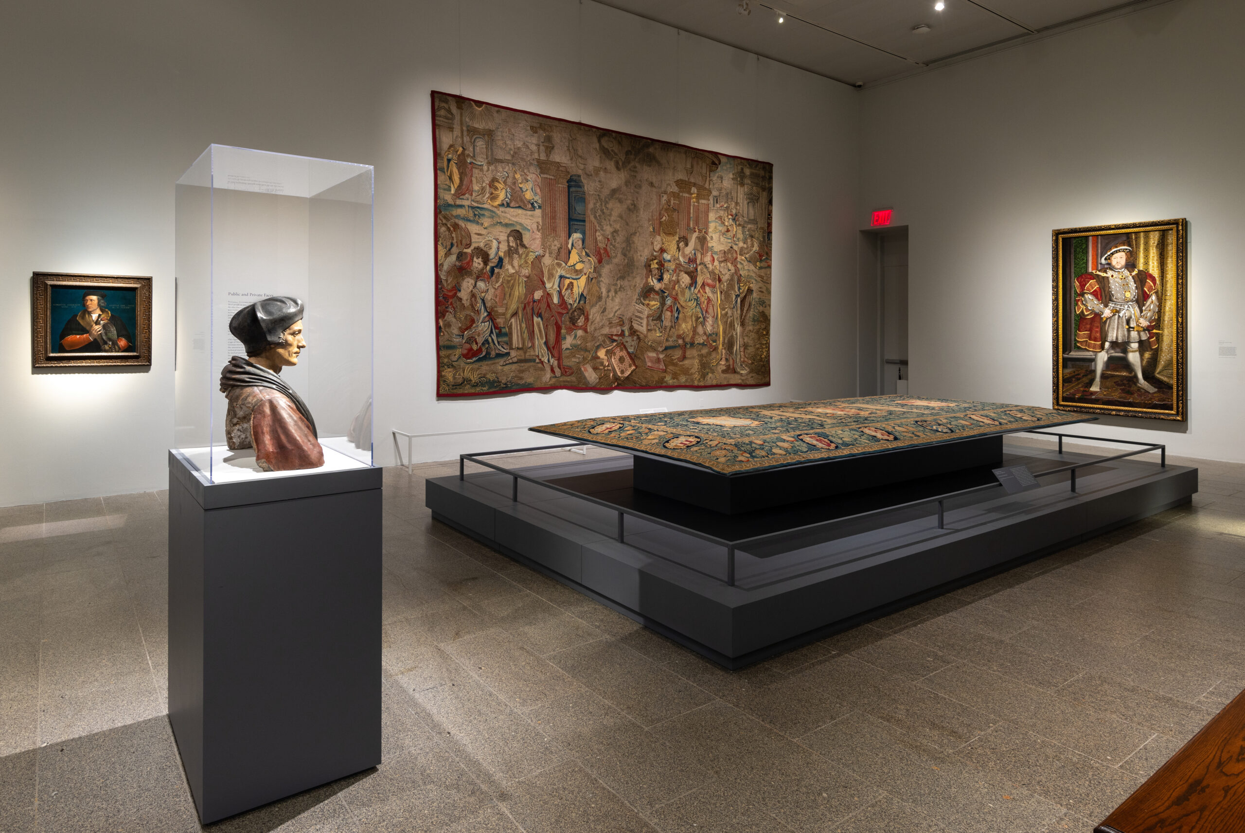 Fig. 1. <em>Saint Paul Directing the Burning of the Heathen Books</em>, in <em>The Tudors: Art and Majesty in Renaissance England</em>, 3 October 2022 – 8 January 2023