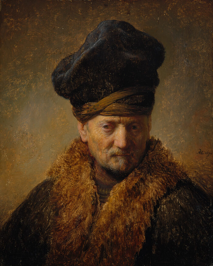 Fig. 2. Rembrandt van Rijn (1606-1669), Old Man in a Fur Hat, 1630© Tiroler Landesmuseen, photo: Johannes Plattner