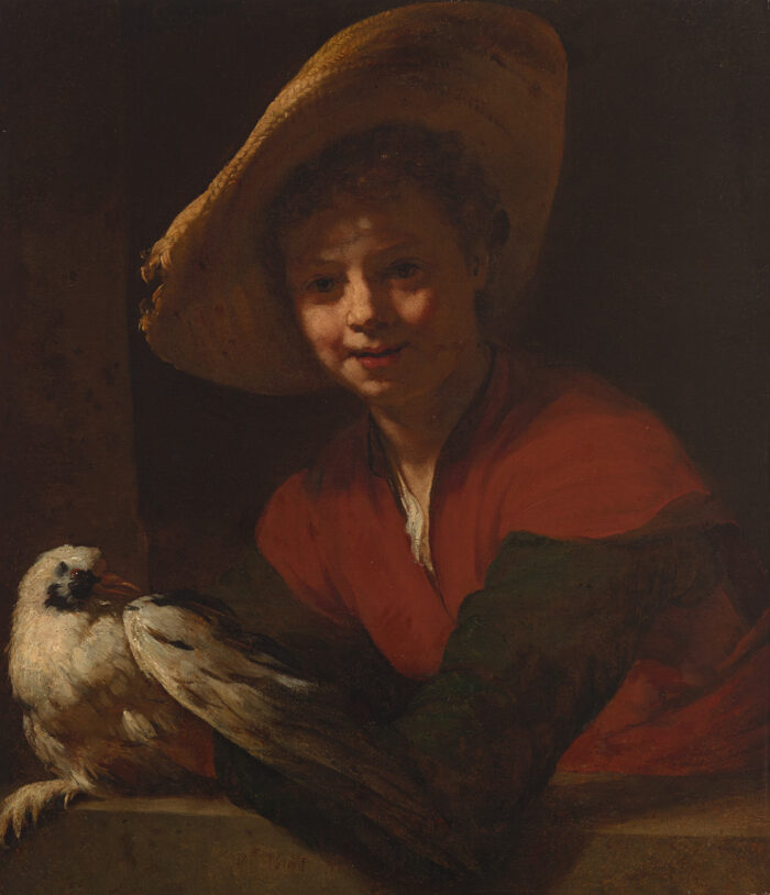 Fig. 5. Willem Drost (1633-1659), Boy with a Pidgeon, ca. 1656© Tiroler Landesmuseen, photo: Johannes Plattner