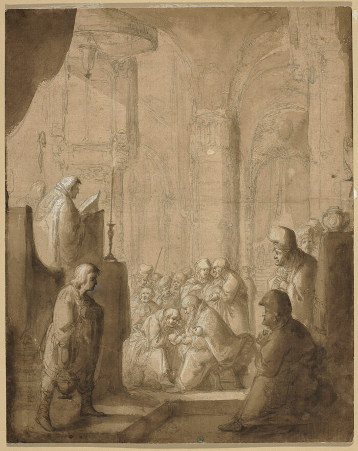 Fig. 4. Willem de Poorter (1608- after 1648), <em>The Circumcision of the Christ Child</em>, ca. 1645<br>National Gallery of Canada, Ottowa. Gift of Frank and Marianne Seger. Photo: NGC