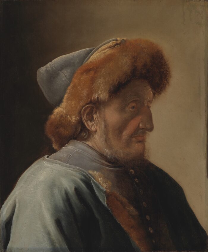 Monogrammist I.S., Old Man with a Fur Hat, 1640sThe Gösta Serlachius Fine Arts Foundation, Mänttä. Photo: Yehia Eweis