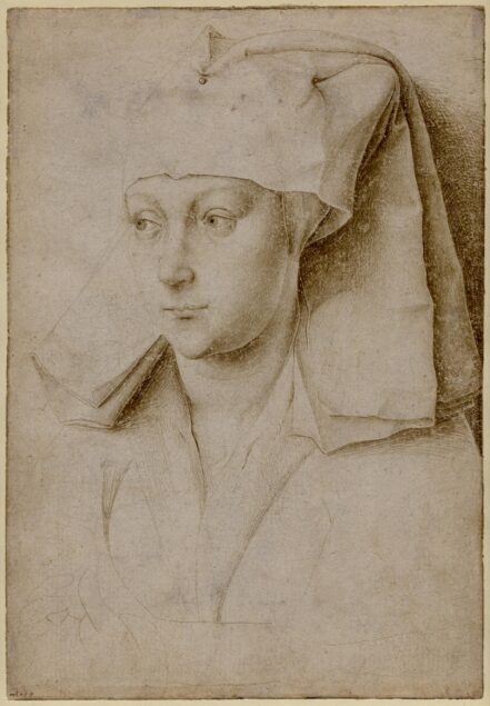 Fig. 2. Rogier van der Weyden (1399/1400-1464), Portrait of a Woman, ca. 1440The British Museum, London