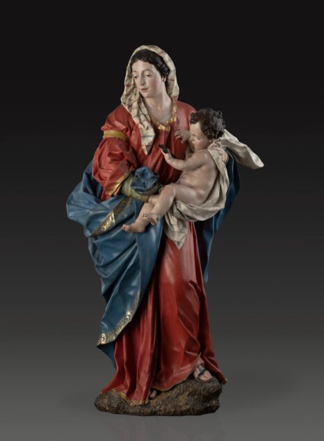 Fig. 7. Luis Salvador Carmona (1708–1767), Virgin and Child, ca. 1750Detroit Institute of Arts, Museum Purchase, Robert H. Tannahill Foundation Fund and Rosemarie, Kanzler Foundation Fund, DIA No. 2016.31